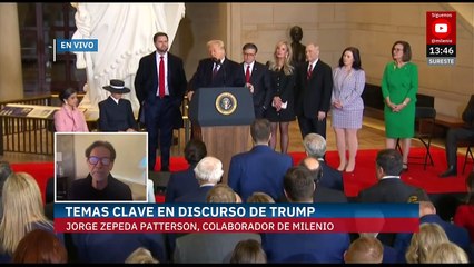 Jorge Zepeda Patterson, columnista de Milenio, analiza el discurso y medidas de Trump