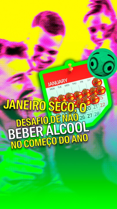 janeiro seco: o desafio de não beber álcool  no começo do ano