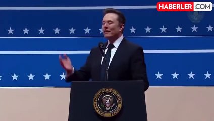 Elon Musk'ın hareketi Trump'ın yemin törenine damgasını vurdu: Herkes Nazi selamına benzetti