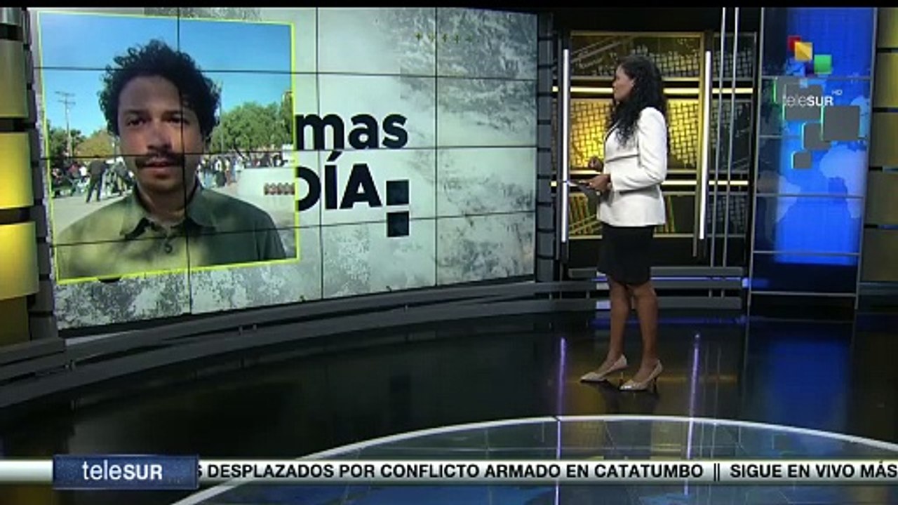 Ante las nuevas políticas migratorias del Pdte. Trump, grupos migrantes inician manifestaciones