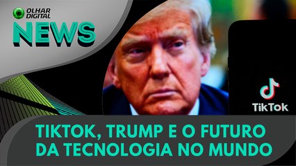 TikTok, Trump e o futuro da tecnologia no mundo | 20/01/2025 | #OlharDigital
