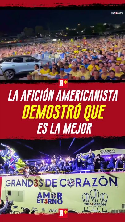 La AFICIÓN americanista DEMOSTRÓ que es la mejor