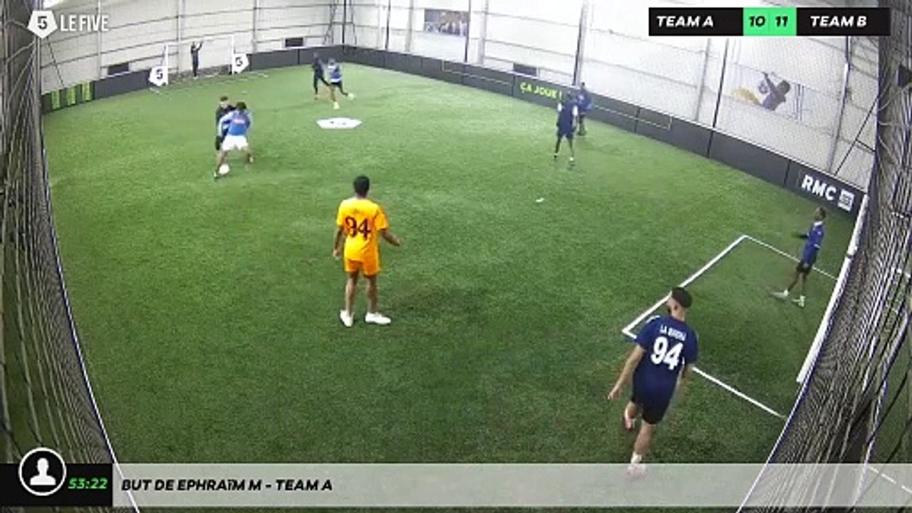 But de Ephraïm M - Team A