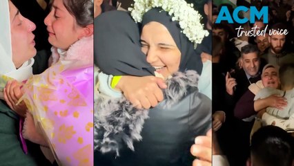 90 Palestinians freed from Israeli prison under ceasefire deal