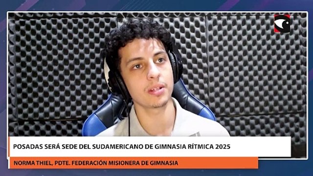 Posadas será sede del Sudamericano de Gimnasia Rítmica 2025