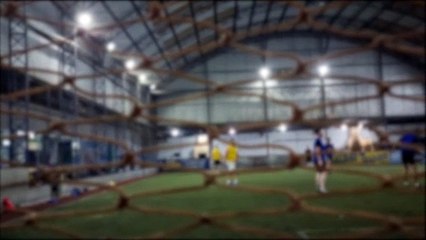 Homem leva cabeçada durante partida de futebol e é socorrido pelo Siate