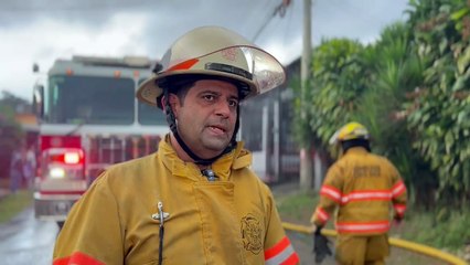 Incendio consume dos casas en Alajuelita declaraciones bomberos