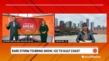 Houston braces for rare winter weather