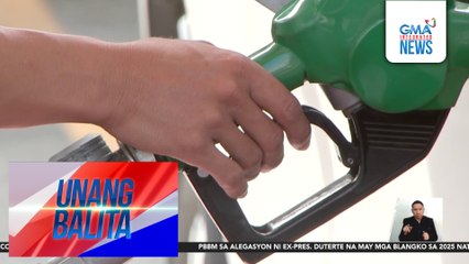 Maraming motorista, humabol sa pagpapakarga ng petrolyo bago ang big-time oil price hike ngayong araw | Unang Balita