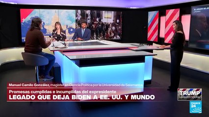 Camilo González: 'EE. UU. está más dividido de lo que llegó a estar con la pugna Biden-Trump'