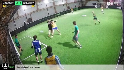 Jc Lecon - Les Amateurs 20/01 à 21:10 - Football Terrain 4 (LeFive P18)