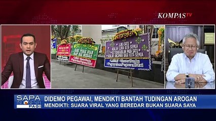 Bantah Suara Viral Dirinya, Mendikti Satryo akan Selidiki Pelaku & Ambil Langkah Hukum