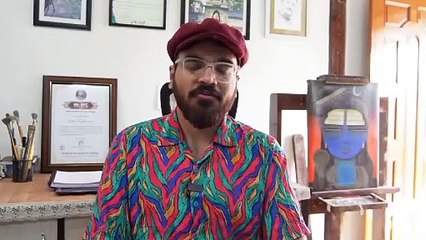 माइक्रो आर्टिस्ट का कमाल: पेन की निब पर महाकाल