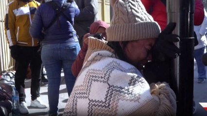El llanto de migrantes en la frontera México-EE.UU. tras el cierre de CPB One