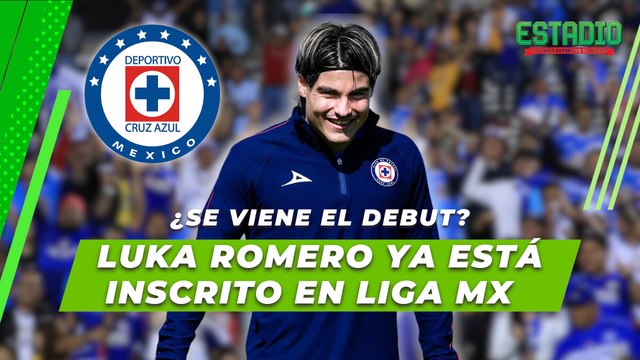 Luka Romero LISTO para DEBUTAR con Cruz Azul | ESTADIO DEPORTES