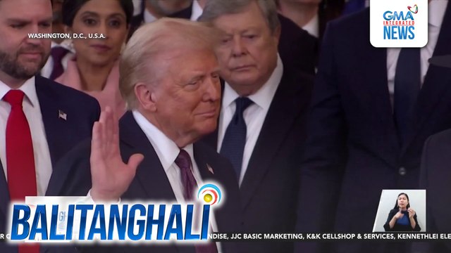 U.S. Pres. Donald Trump, pasisimulan na ang mass deportation para sa mga illegal immigrant sa kaniyang pagbabalik sa puwesto | Balitanghali