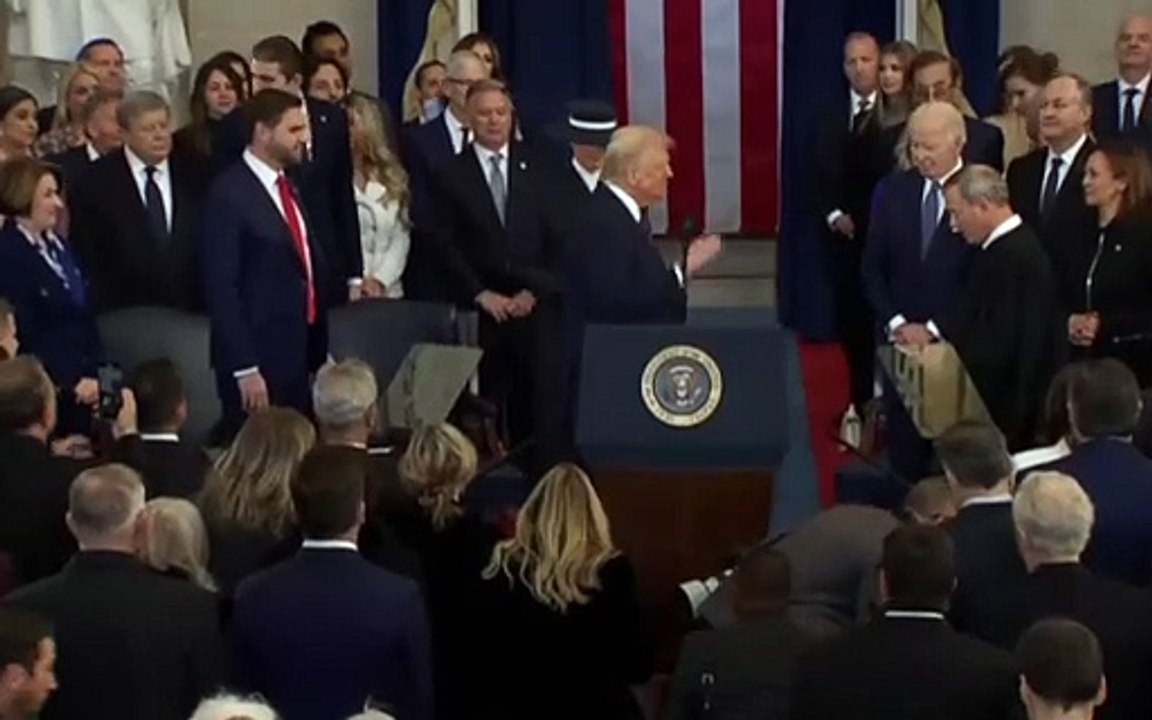 🇺🇸#USA Trump officially took the oath of office and became the 47th president of the United States.