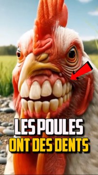 LES POULES N’ONT PAS DE DENTS ?