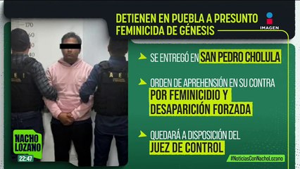 Asesinato de Génesis Mei Ling: Se entrega el principal sospechoso