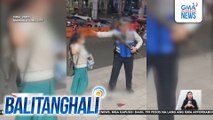 Viral na guwardiyang nagtaboy sa sampaguita vendor, humingi ng paumanhin | Balitanghali