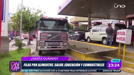 Bloqueo en la carretera en San Julián