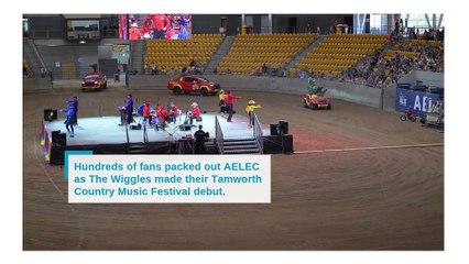 The Wiggles perform at the Tamworth Country Music Festival