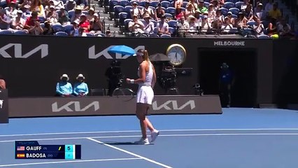 Coco Gauff v Paula Badosa Highlights | Australian Open 2025 Quarterfinal
