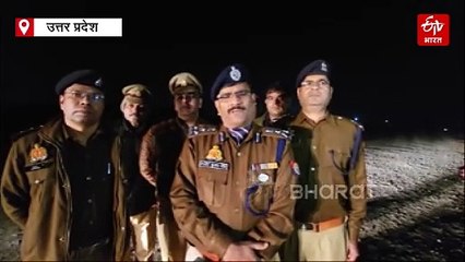 पेशी पर आया शातिर पुलिसकर्मियों को धक्का देकर फरार, देर रात मुठभेड़ में गिरफ्तार