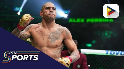 Alex Pereira, dedepensahan ang titulo sa UFC 313