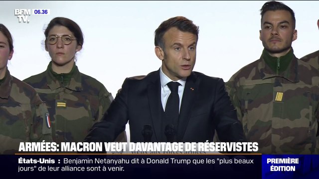 Donner le choix de servir : Emmanuel Macron veut davantage de réservistes dans l'armée française