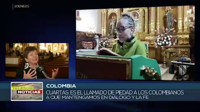 En Colombia la iglesia católica realiza eucaristía a senadora Piedad Córdoba