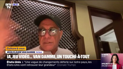 Sortie du film "Le Jardinier", IA, jeu vidéo...  Jean-Claude Van Damme se confie à BFMTV