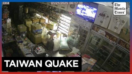 6.0-magnitude earthquake shakes Taiwan