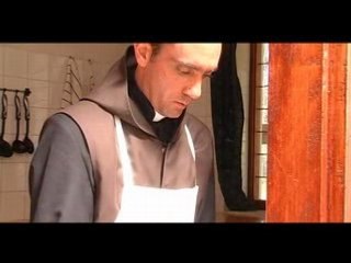 Des moines contemplatifs dans la Cordillère des Andes