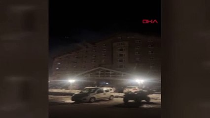 Kartalkaya'da otel yangını 10 ölü, 32 yaralı
