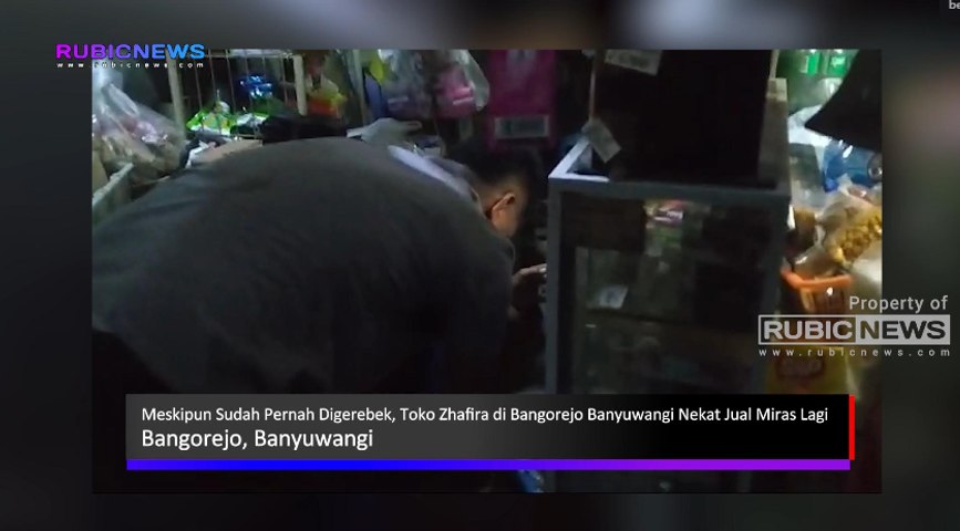 Meskipun Sudah Pernah Digerebek, Toko Zhafira di Bangorejo Banyuwangi Nekat Jual Miras Lagi Ini Tindakan yang Dilakukan Polisi