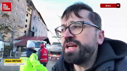 Kartalkaya'da yangın felaketi: Adem Metan olay yerinden son gelişmeleri paylaştı