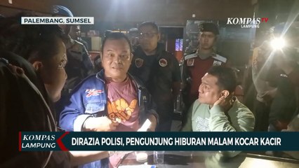 Dirazia Polisi, Pengunjung Hiburan Malam Kocar Kacir