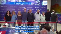 Le famiglie degli ostaggi israeliani liberati: 