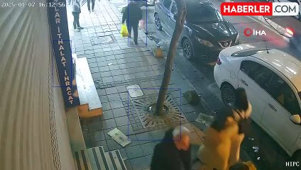 Kağıthane'de Hırsızlık Anları Güvenlik Kamerasında