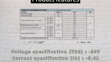 SM2421PSAN-VB is a SOT23 package P-Channel field effect MOS tube