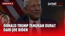Donald Trump Temukan Surat dari Joe Biden di Meja Resolute Oval Office