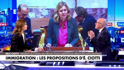 Décisions de Donald Trump sur l'immigration : «Il faura ce volontarisme un jour, c'est ce qu'il manque à la politique française», estime Éric Ciotti