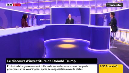 Investiture de Donald Trump : "On se réveille dans un monde plus risqué, plus imprévisible", alerte le député Renaissance Roland Lescure