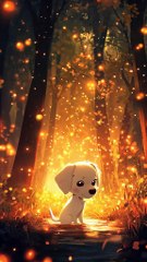 AI generated Cute Puppy