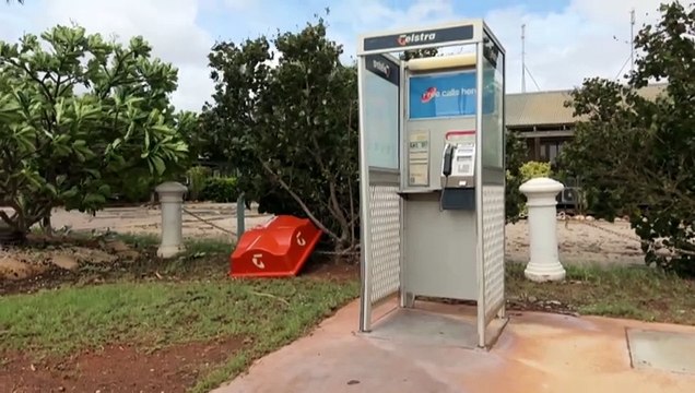 Tropical Cyclone Sean moving away from western Pilbara coast