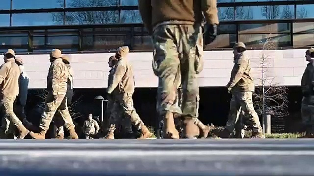 Washington D.C. on HIGH ALERT as 5,000 TROOPS DEPLOYED for 60th Presidential Inauguration!