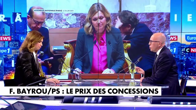 Motion de censure : «François Bayrou est l'otage du parti socialiste», déclare Éric Ciotti