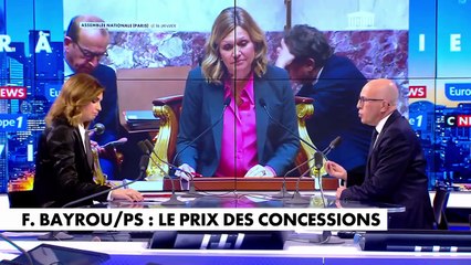 Motion de censure : «François Bayrou est l'otage du parti socialiste», déclare Éric Ciotti