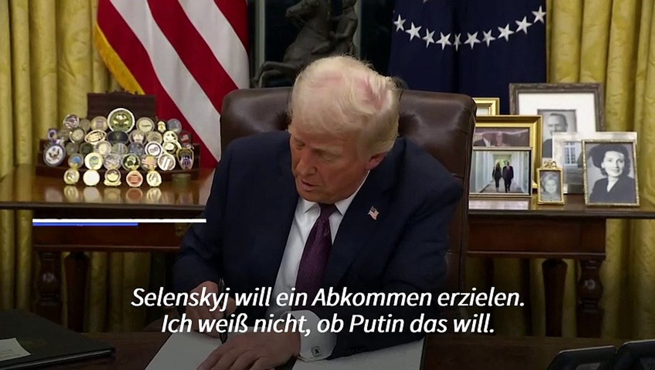 Trump: Putin 'zerstört Russland' bei Nein zu Abkommen zur Ukraine